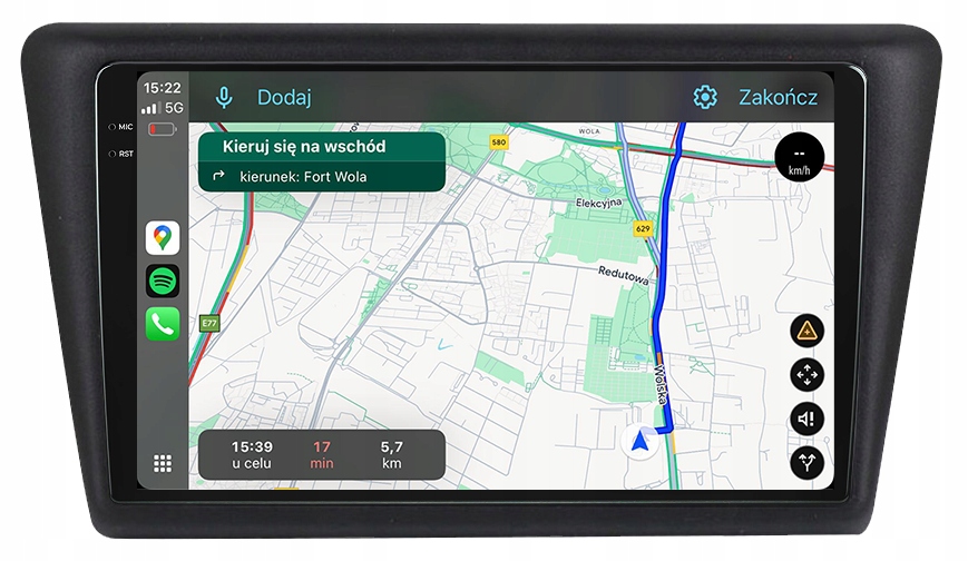 Skoda Rapid Rádio Navigace Android Carplay TS20 12GB+256GB UIS7870