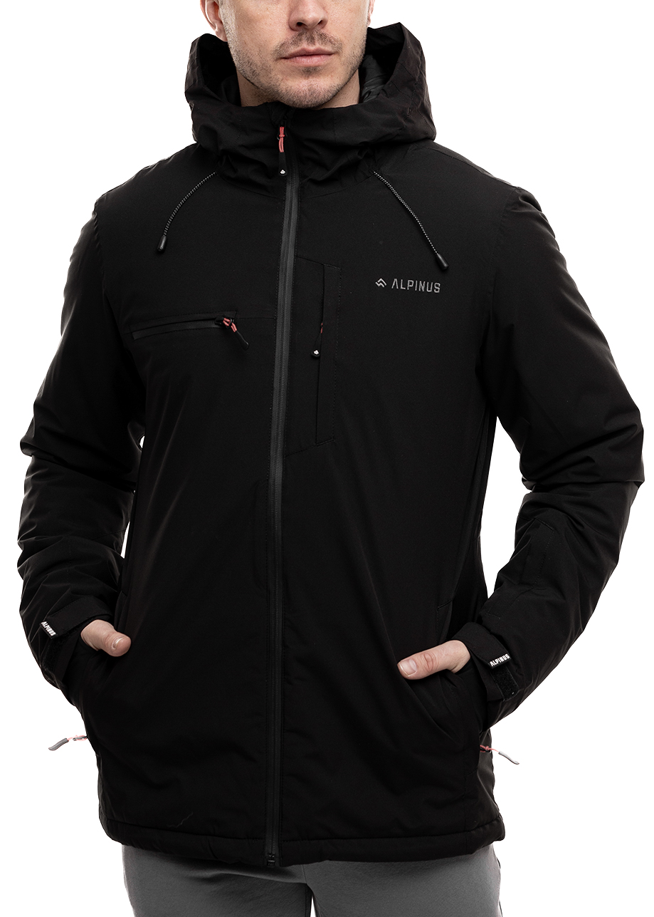 Pánská zimní bunda Alpinus Causses s kapucí , nepromokavá, hřejivá, vel S