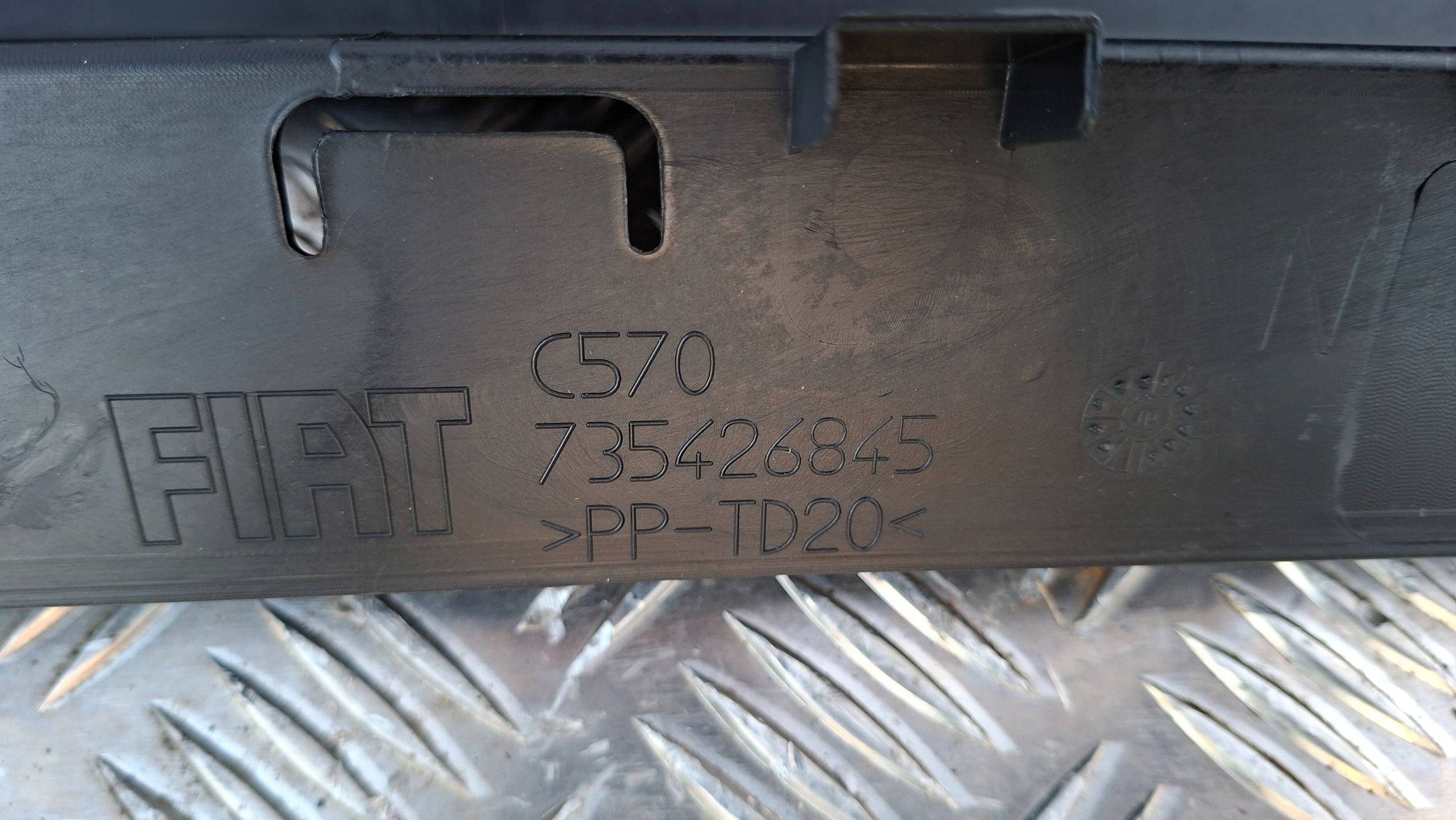 bumper rear part 735426845 FIAT BRAVO II 2007
