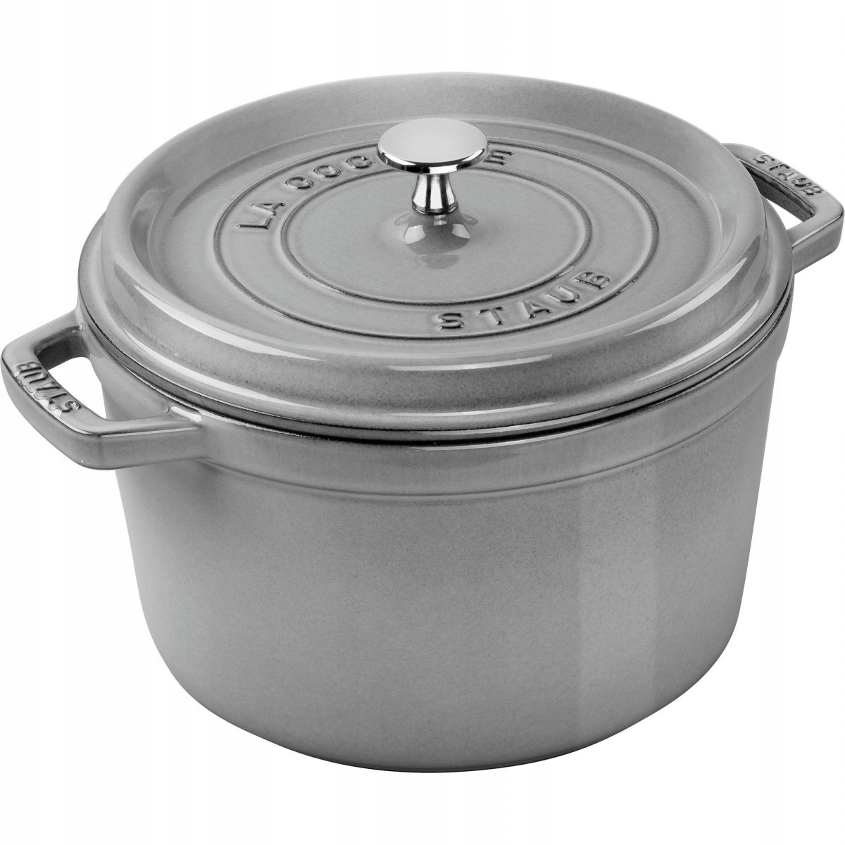 Hrniec okrúhly vysoký 4.8 l grafitový La Cocotte Staub