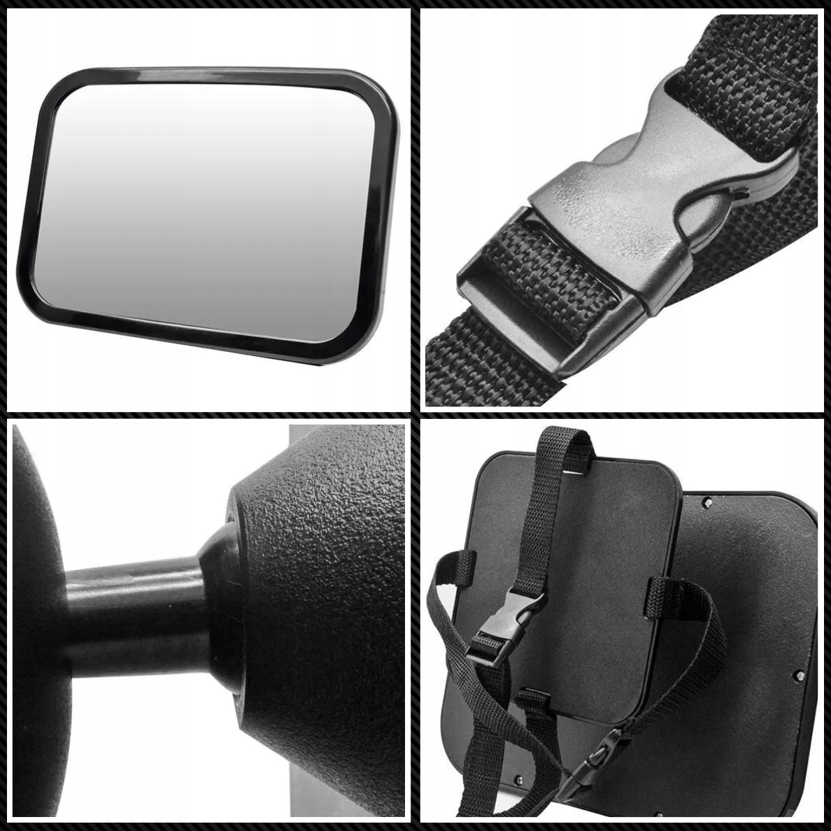 Lusterko do Obserwacji Dziecka w Podróży Aucie 360 Marka Blow