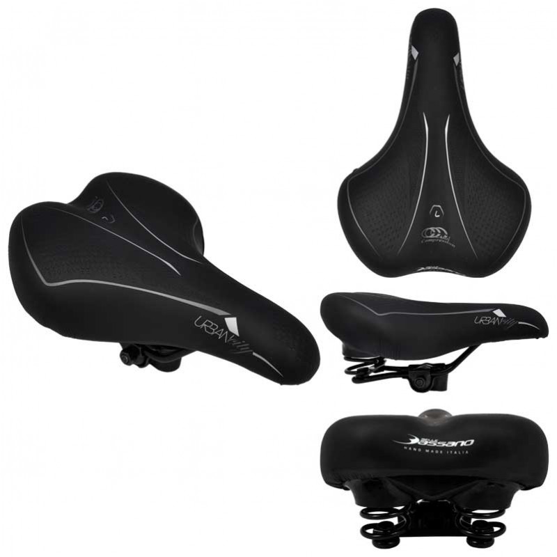 

Siodełko rowerowe damskie Selle Bassano
