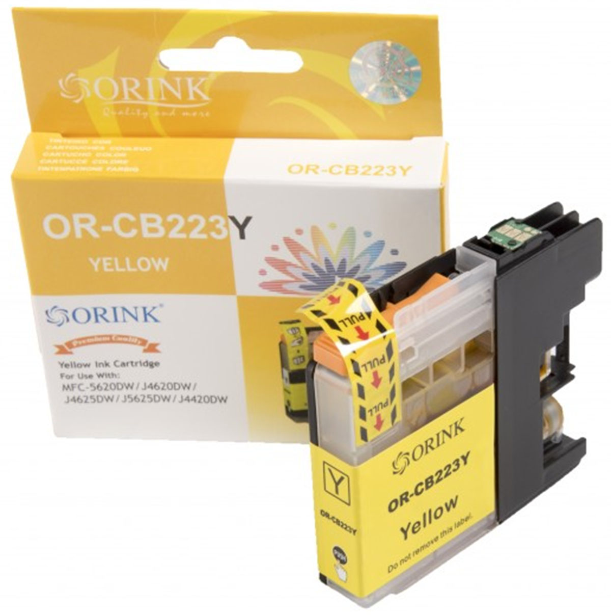 

Tusz LC223 XL Y Orink do Brother LC223XL Yellow
