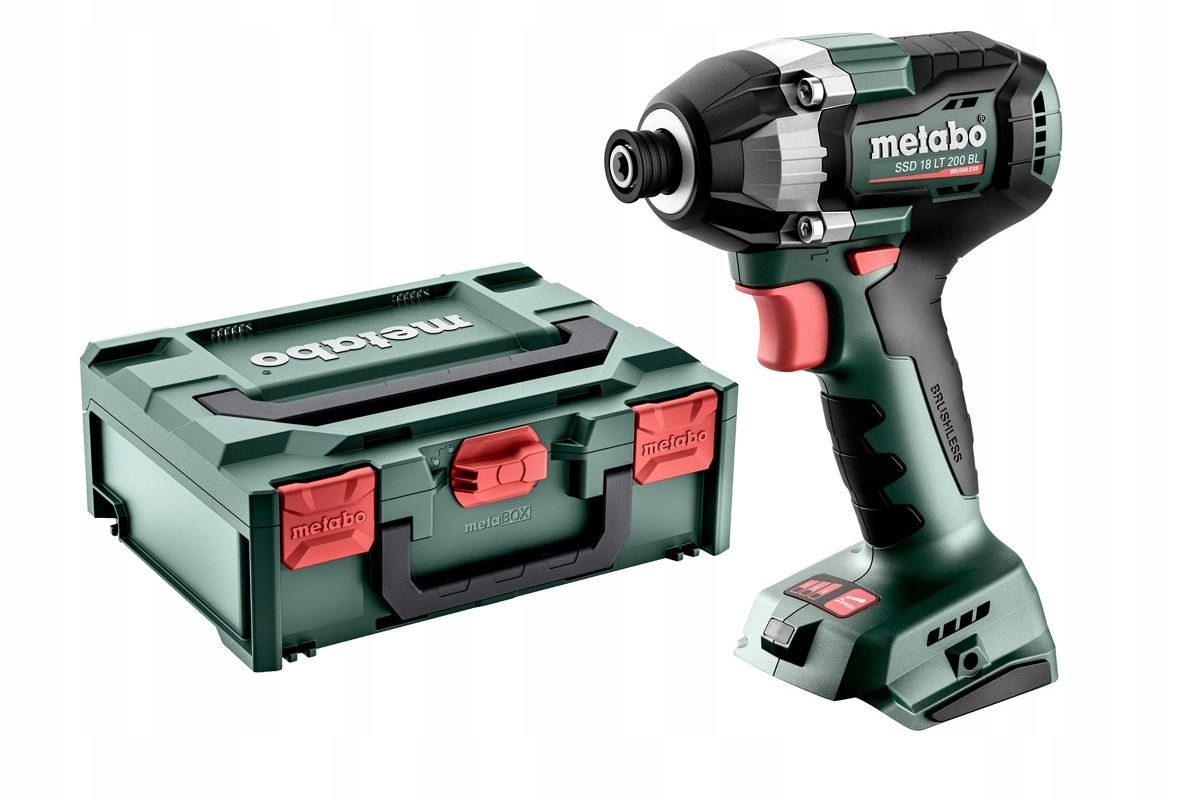 

Zakrętarka Udarowa Ssd 18 Lt 200 Bl 18V Metabo