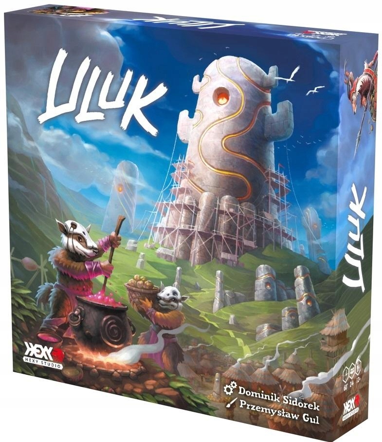 Uluk w.angielska Dziecięca Gra Planszówka Dla Dzieci 8 Lat Jakość Lux