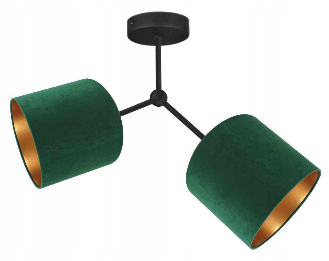 

Lampa Wisząca Żyrandol Plafon Edison Loft Welur