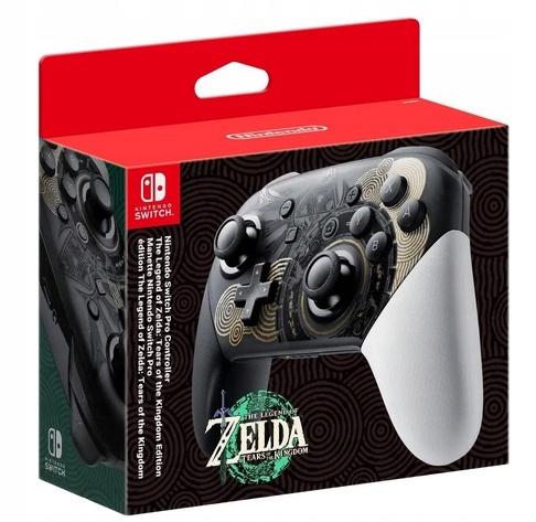 Pro Controller Kontroler The Legend of Zelda: Tears of the Kingdom Edition Stan opakowania oryginalne