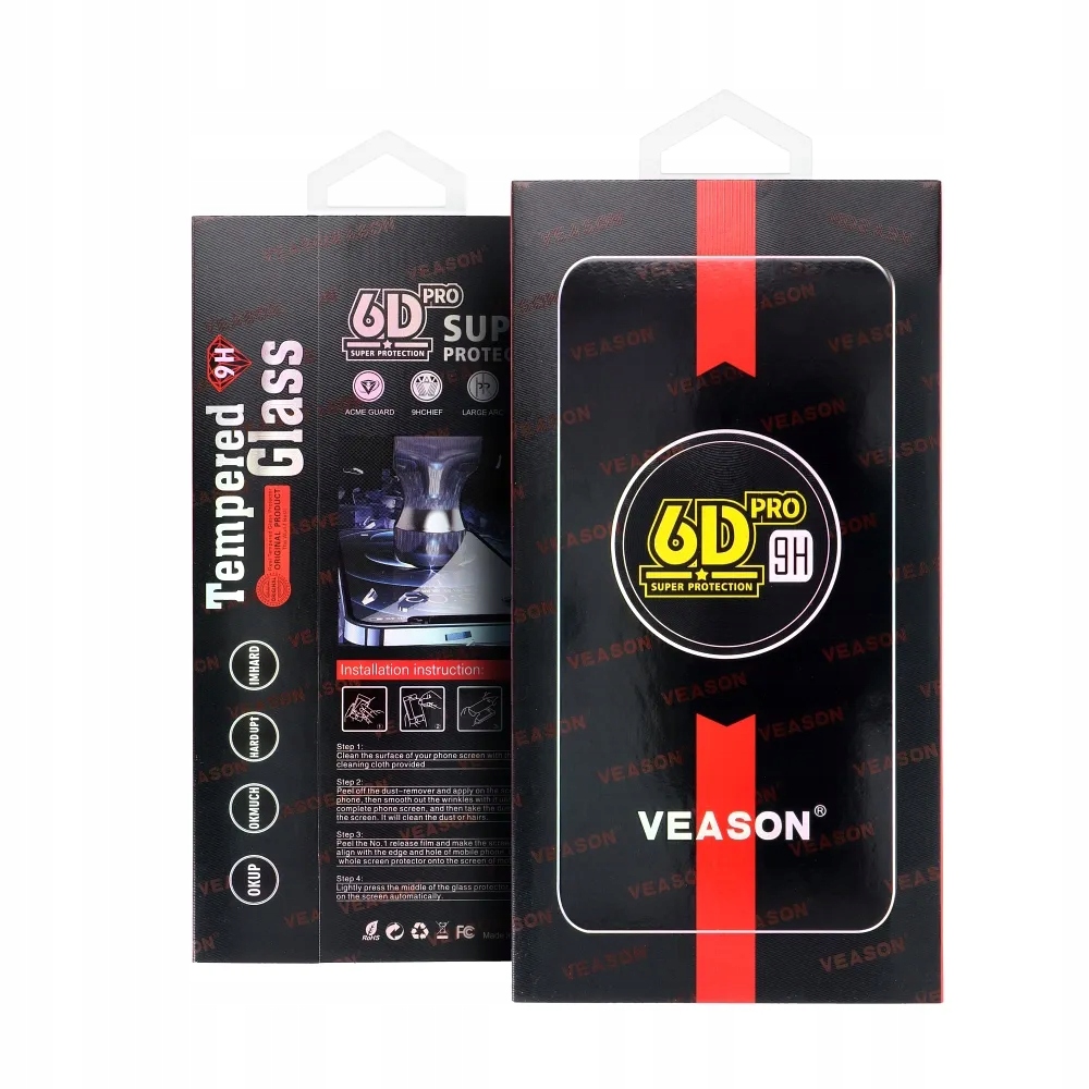 

Szkło 6D Full Glue do Samsung Galaxy A50 czarny