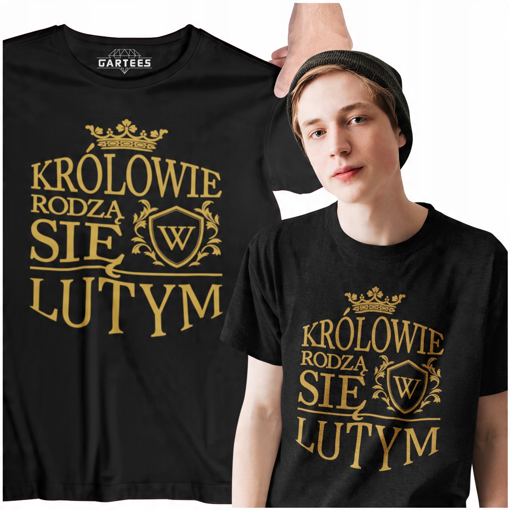 

Koszulka Duża Królowie Luty Prezent Na Urodziny