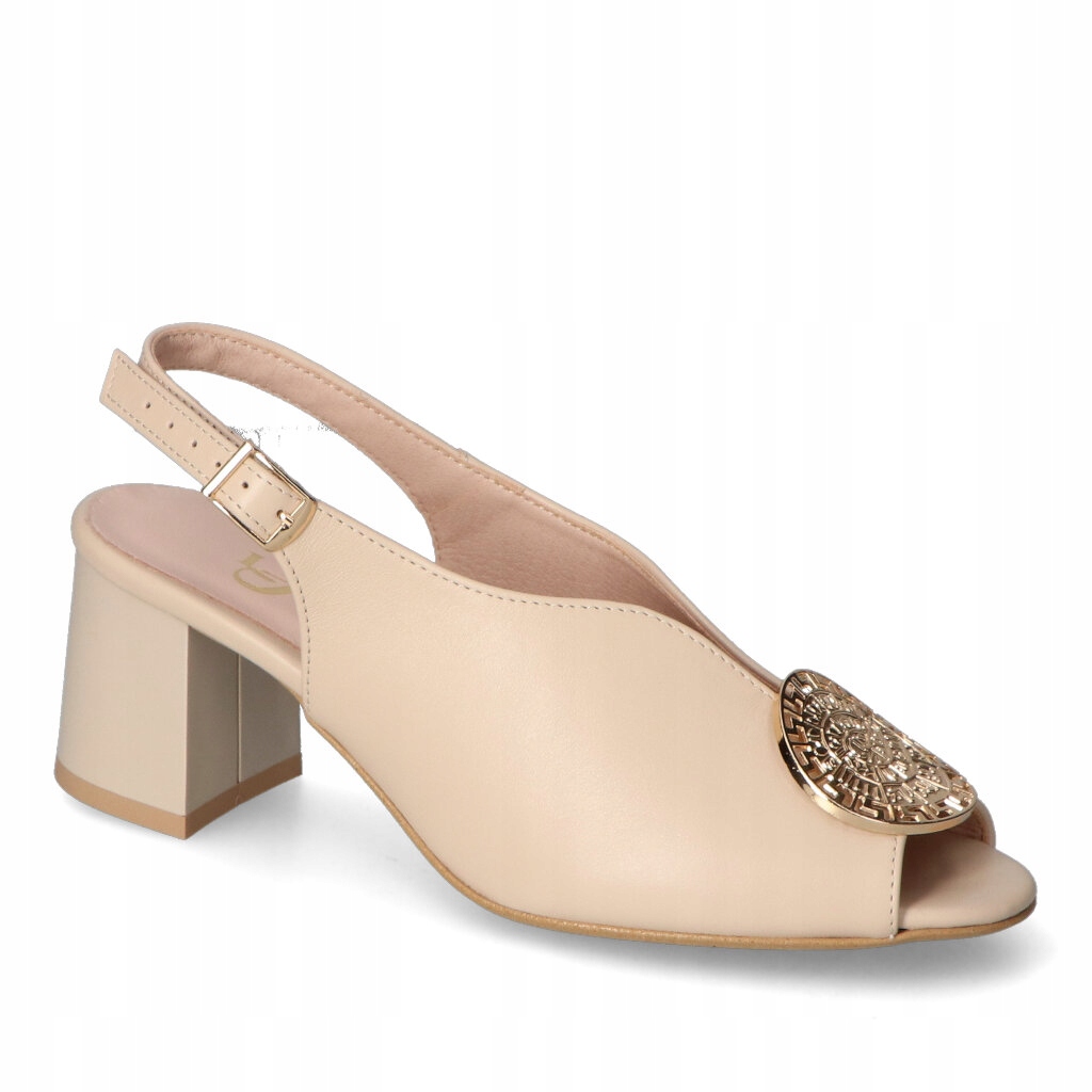 Sandály Lewski 3567/404 Béžová lico 36