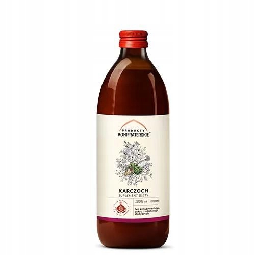 

Produkty Bonifraterskie Sok z karczocha, 500ml