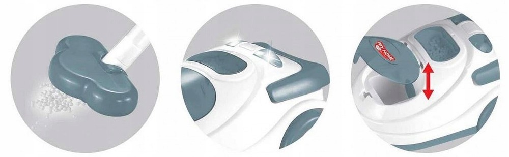 Duży Odkurzacz Dla Dzieci Zbiera Kulki Światło Dźwięk AGD Norimpex Seria Odkurzacz