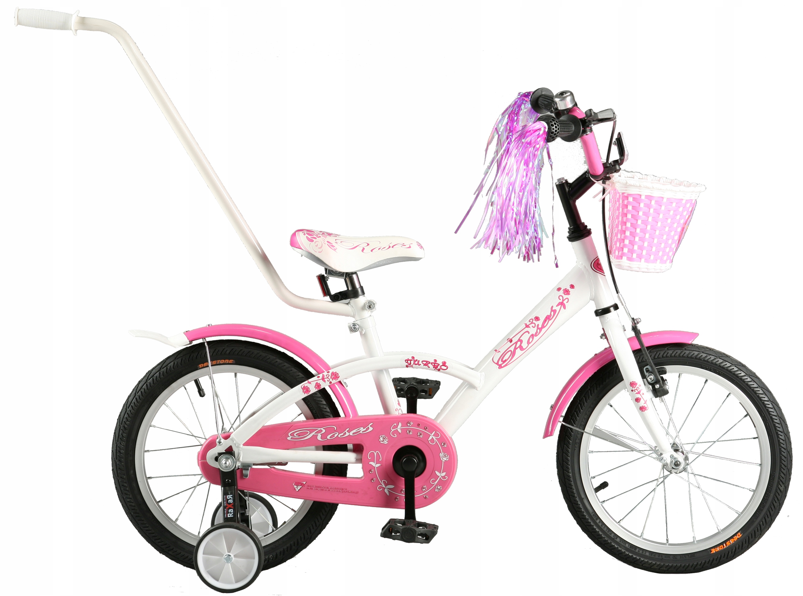 Polski Rower dziecięcy 16 cali TURBO ROSES EAN (GTIN) 5904158120724