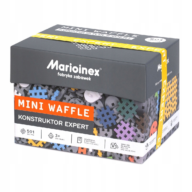 

Klocki wafle mini 501szt Expert 04084