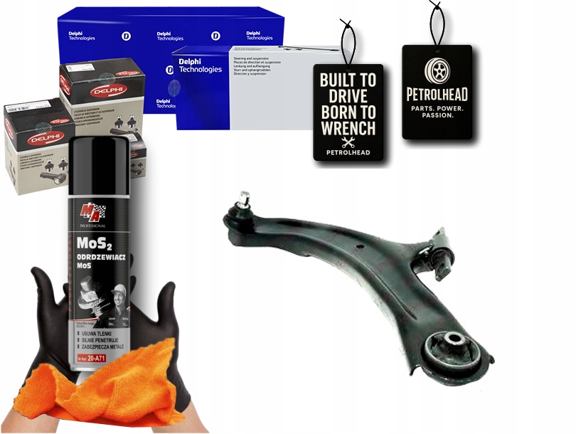 Rameno Nissan Qashqai I X-trail Renault #Petrolhead Pro+ Kit1