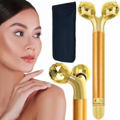 MASAŻER - ROLLER - 3D do TWARZY I OCZU WIBRACYJNY Marka Soulima