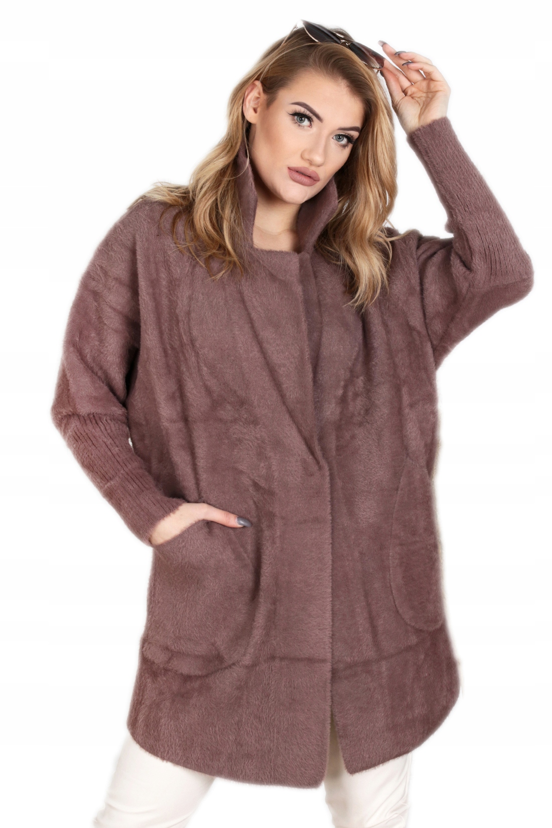 

Alpaka Oversize Plus Size 44-54 Mokka 1918