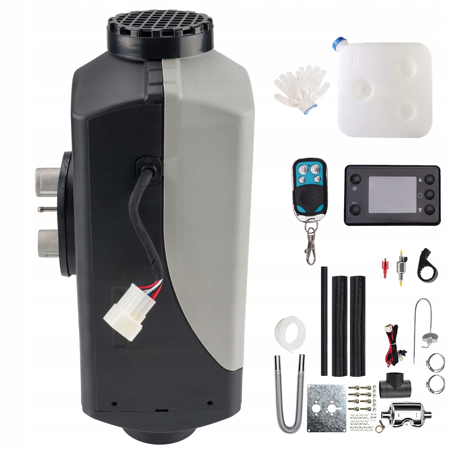 Výkonný Olejový Dmychadlový Ohřívač 8 Kw 12 V Nezávislé Topení LCD