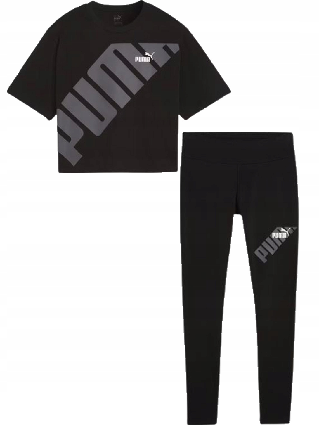 Dámský set tričko a legín Puma z bavlny Xs