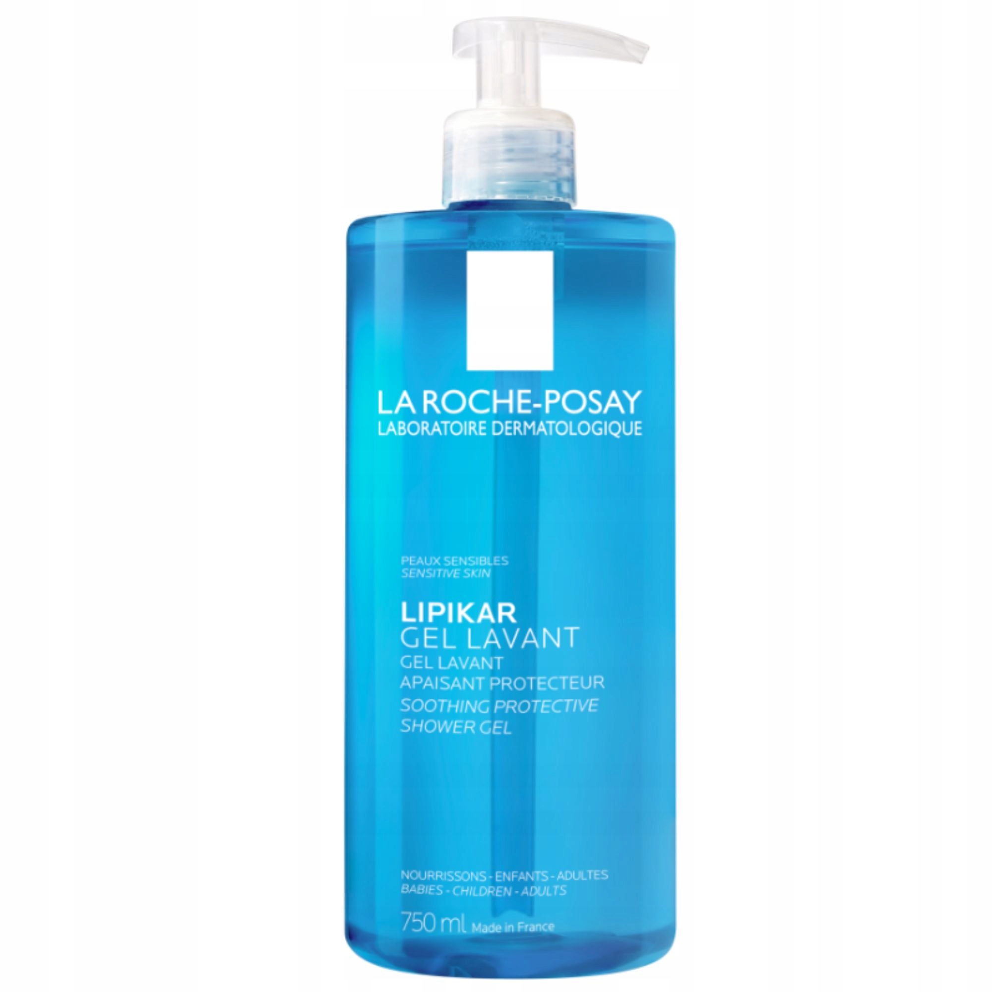 La Roche-posay Lipikar Żel myjący do twarzy i ciała 750 ml