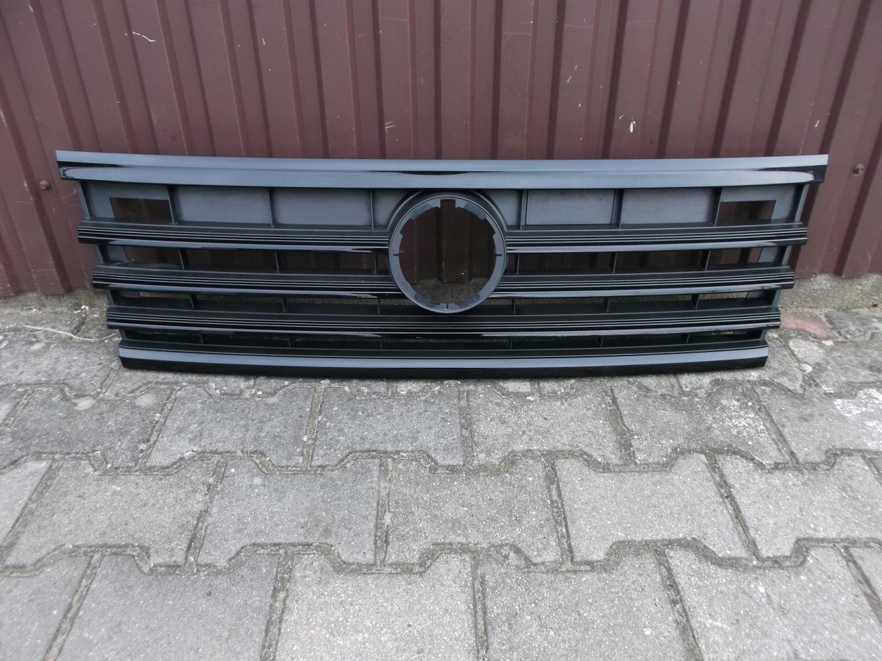 VW Touareg I Kühlergrill FRONTGRILL Kühlergitter 760853653B - Thumbnail 1