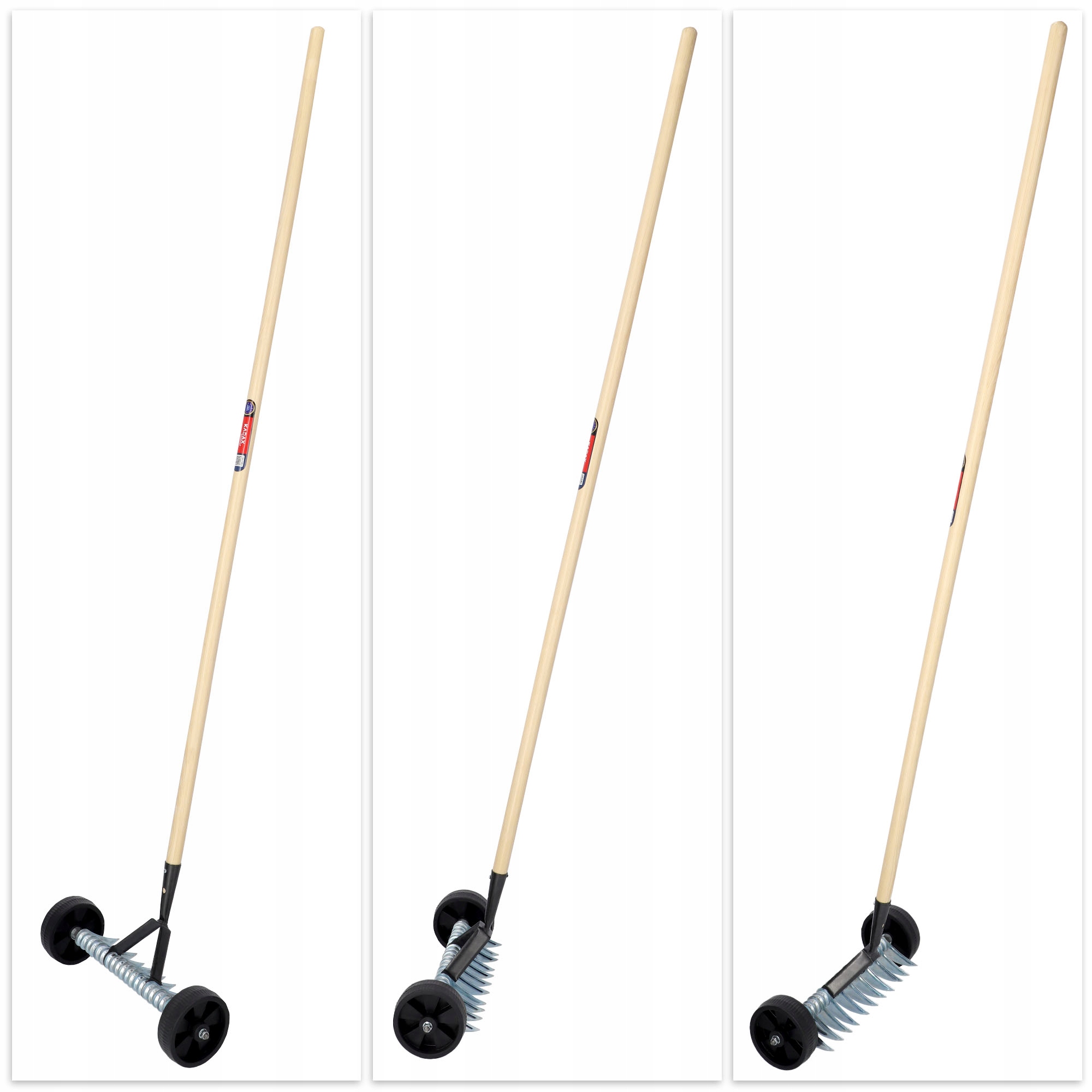 AERATOR NA KÓŁKACH TRZONEK WERTYKULATOR DO TRAWY Marka Kadax