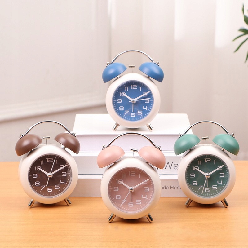 BUDZIK ZEGAR ZEGAREK GŁOŚNY WIELOFUNKCYJNY KLASYCZNY DŹWIĘK RÓŻOWY Marka inna