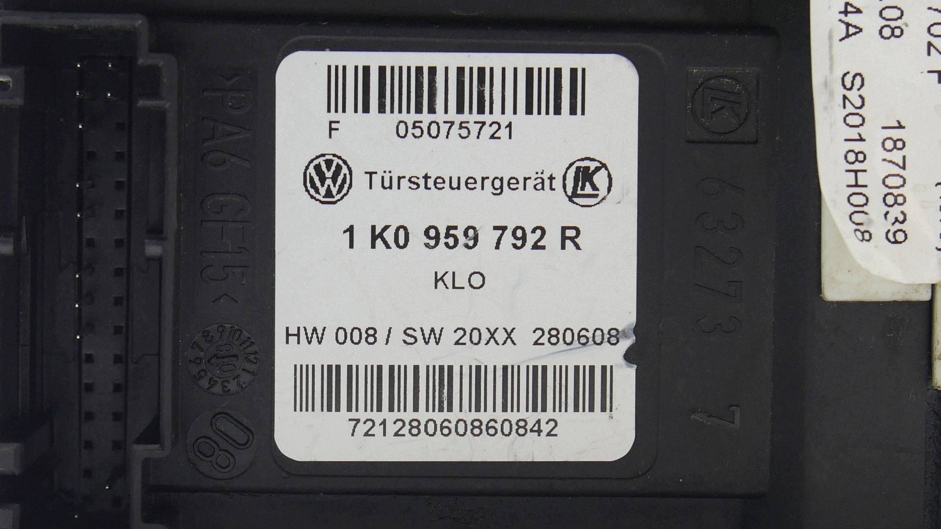 mini motor lifting windows right front front VW SCIROCCO III 1Q0959702F
