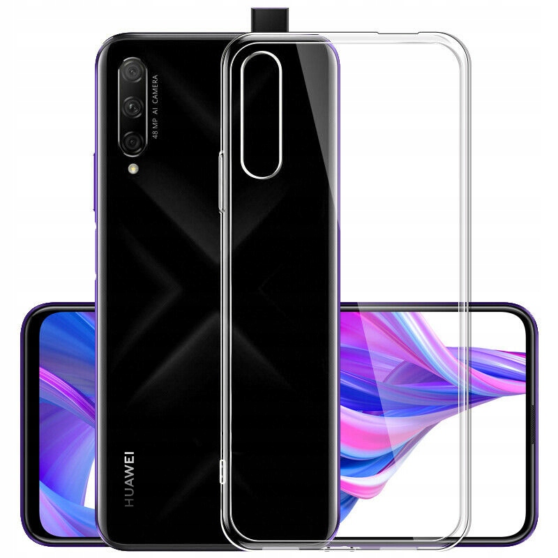 Bezbarwne Etui Silikon Obudowa guma Plecki nakładka do Huawei P Smart Pro
