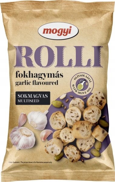 Grzanki Rolli o smaku czosnku 65 g x 12 sztuk EAN (GTIN) 5997347540120