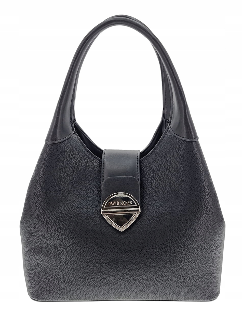 Černá klasická dámská kabelka přes rameno David Jones