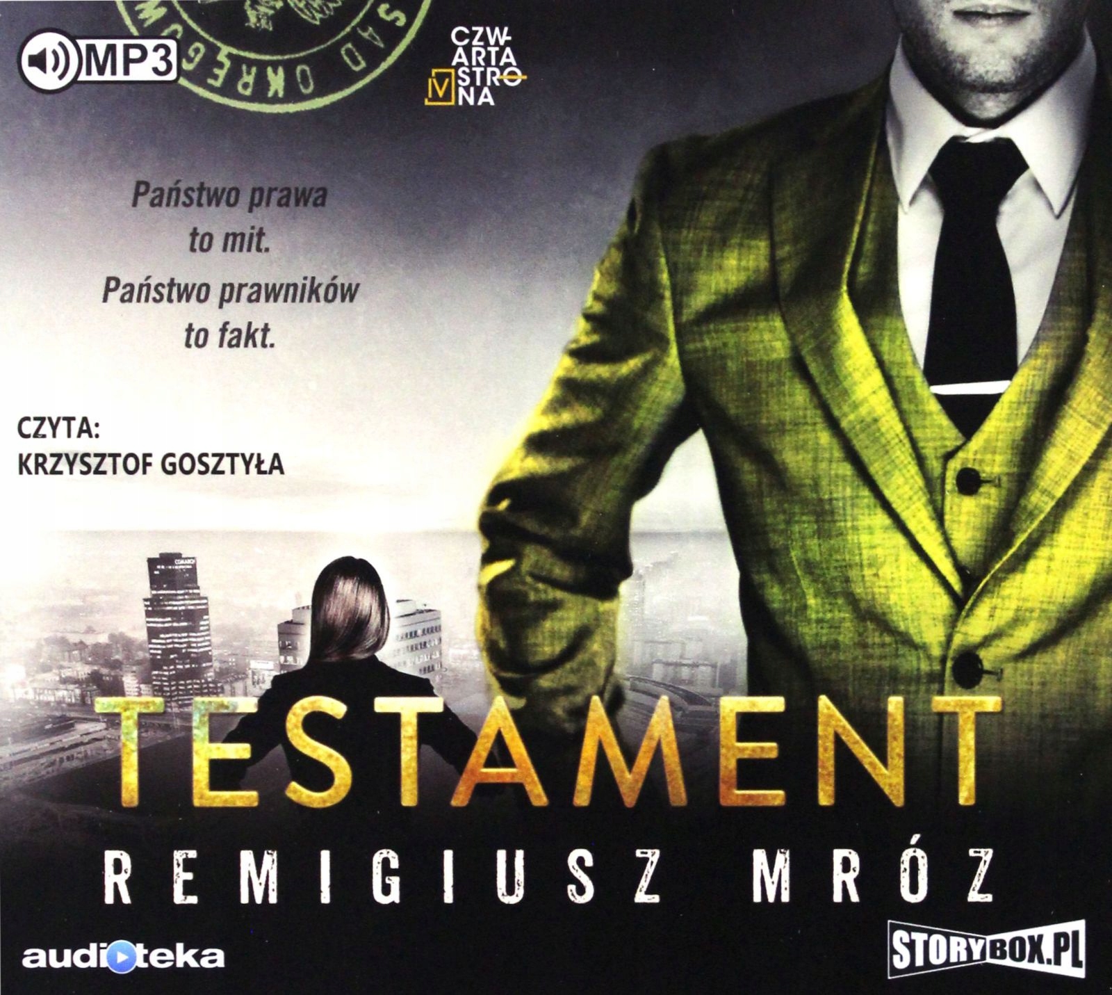 TESTAMENT - REMIGIUSZ MRÓZ [AUDIOBOOK]