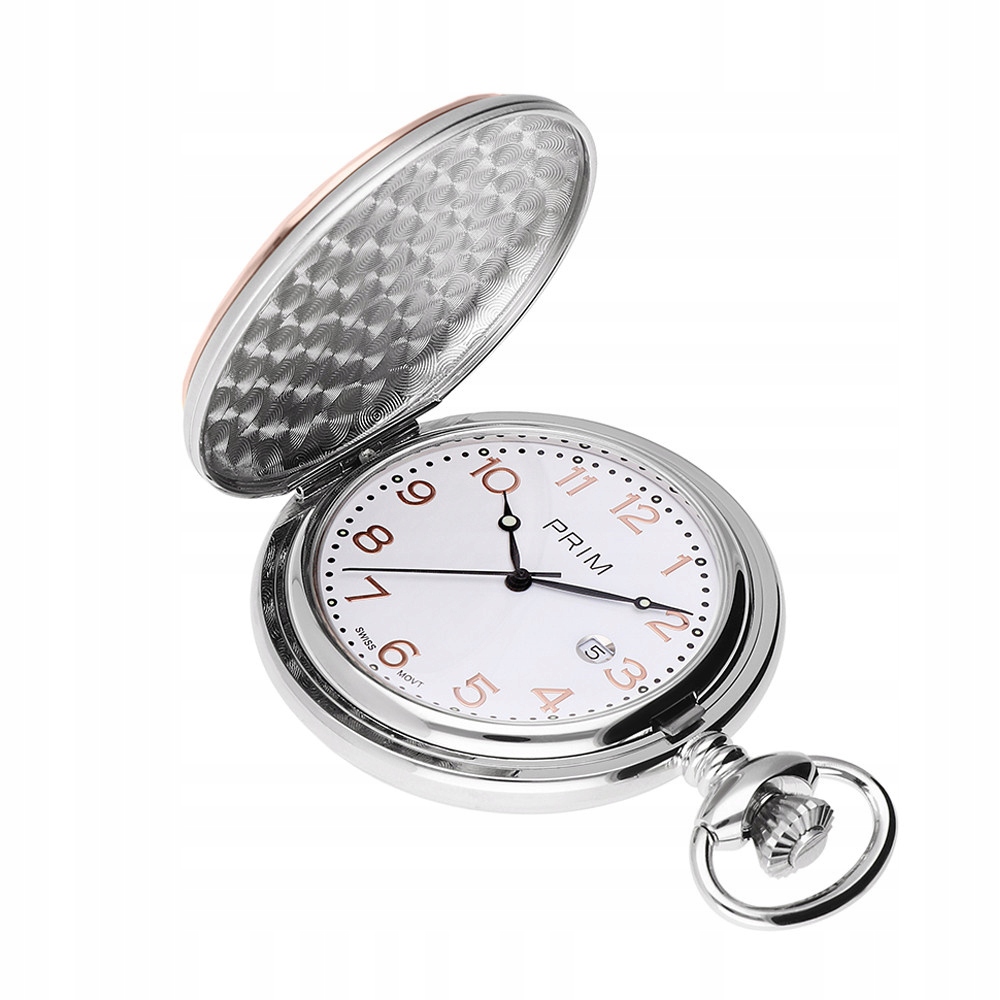 Quartzové Pánské Kapesní Hodinky Prim Pocket Dárek W04P.13189.D Data