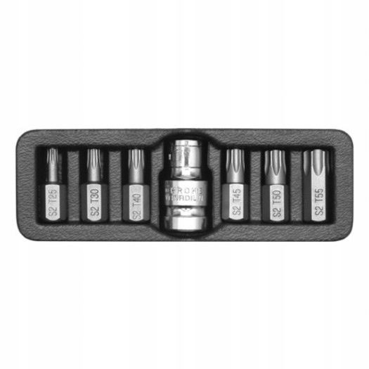 

Yato Zestaw Końcówek Śrubokrętowych Torx 7PCS