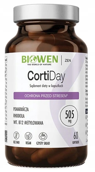 Suplement diety Biowen CortiNight 60 kapsułek
