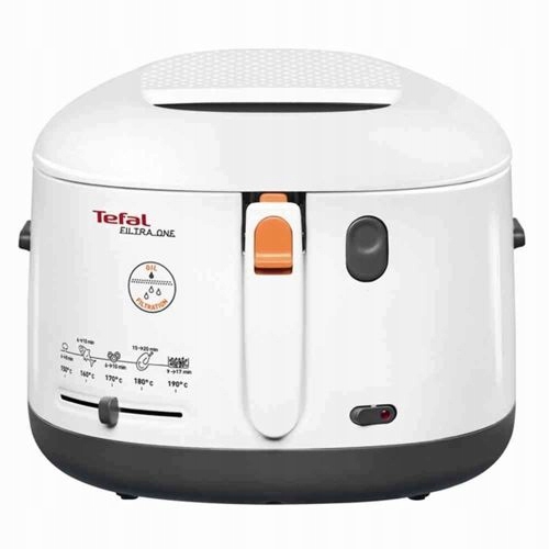 Frytkownica Olejowa Tefal FF163111 Filtra One 1,2 kg Filtr Oleju Biała