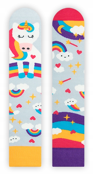 Śmieszne skarpetki skarpety Jednorożec 36-39