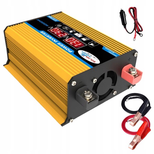 Генератор інвертор 4000w 12V до 220V 2xUSB