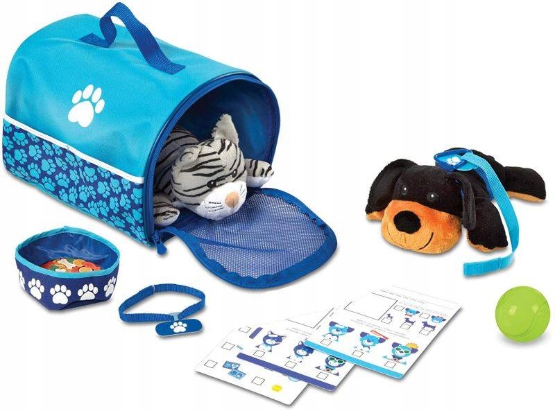 

Torba podróżna Pies i kot 15 el Melissa and Doug