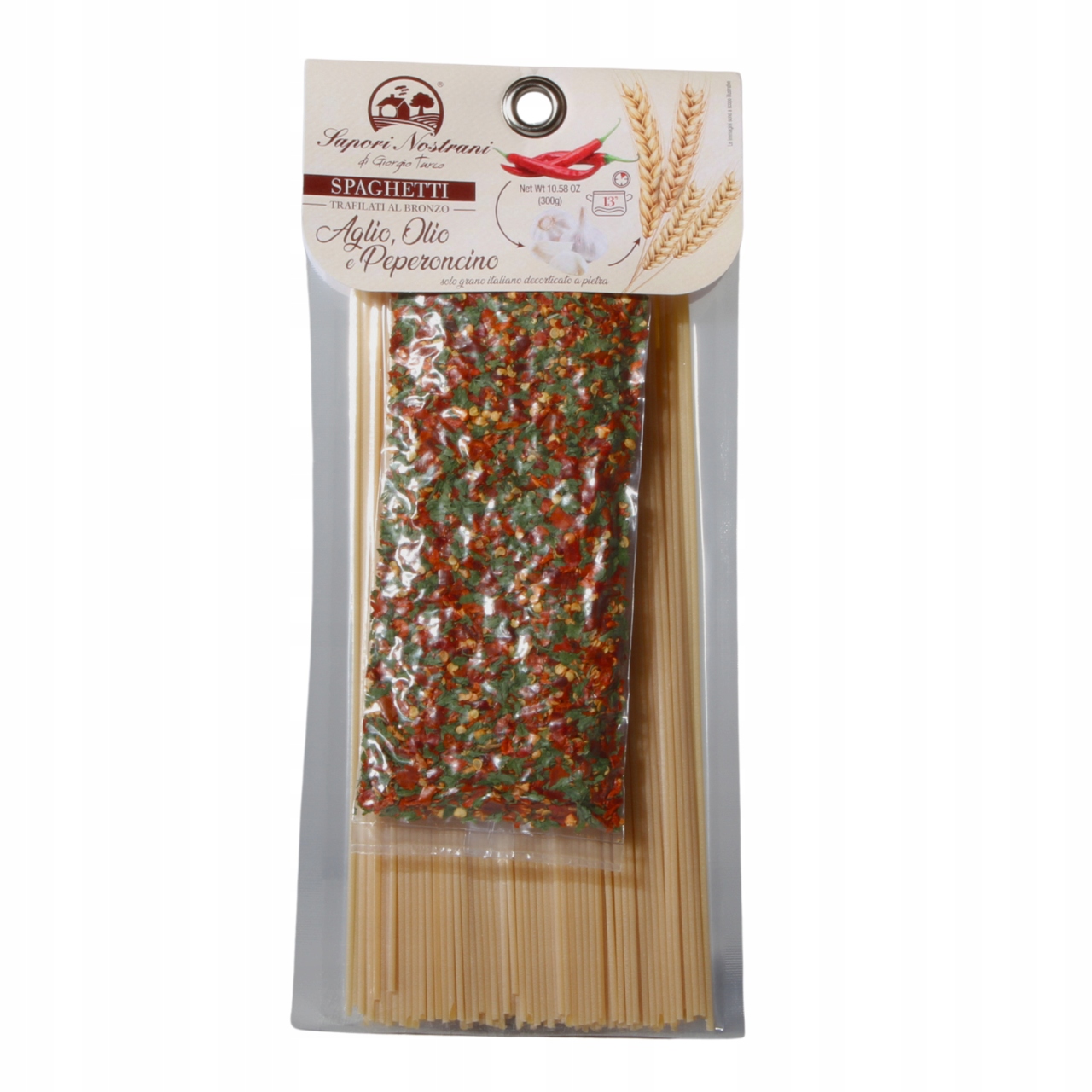 Levně 3X Sapori Nostrani Těstoviny Spaghetti 250 g Aglio Olio Peperoncino 50 g