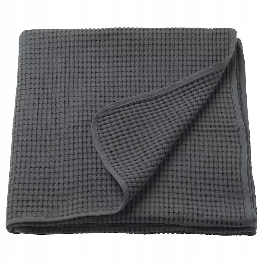 

150x250cm pled koc narzuta waflowa Ikea Vareld