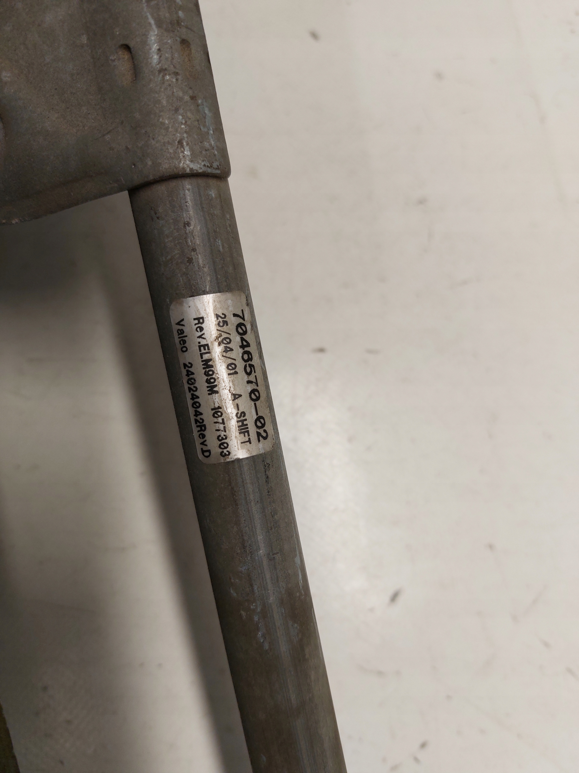 BMW x5 e53 wiper mechanism front 4 pin