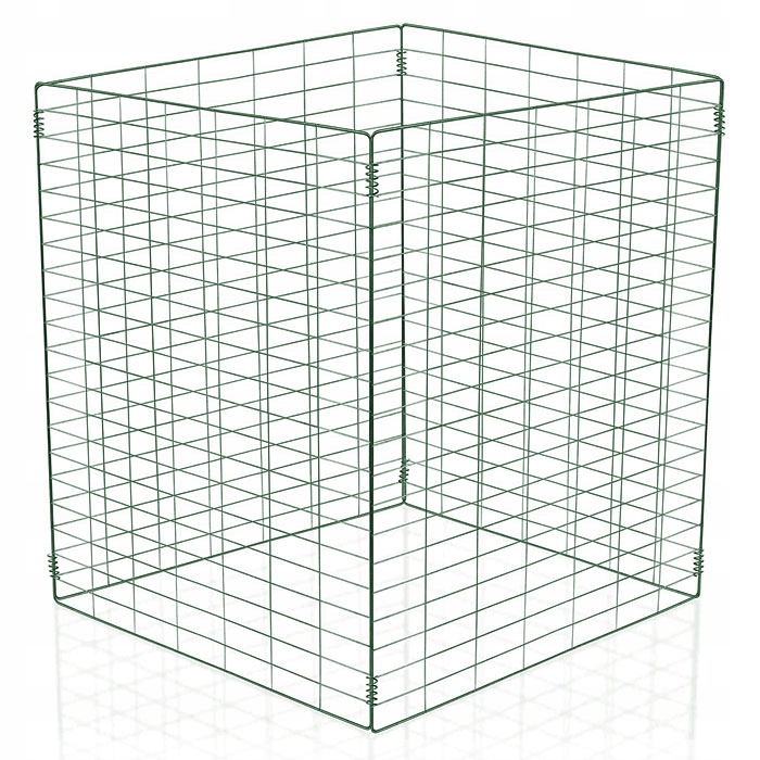 KOMPOSTOWNIK OGRODOWY DOMOWY DUŻY SIATKA METALOWA EKO KOMPOST - 70x70x90cm Pojemność 450 l