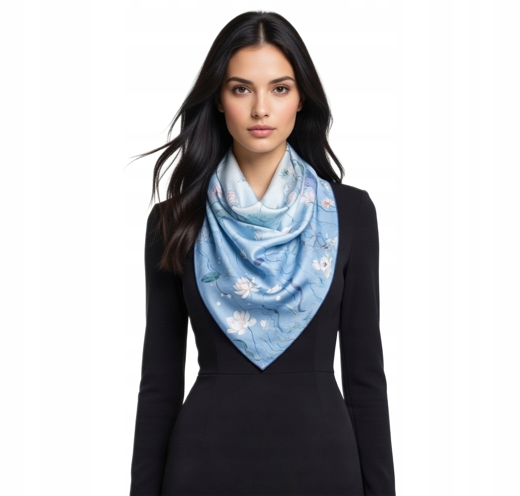 Hedvábný Šátek 100% Hedvábí Přírodní Morušový Prémiová Kvalita+