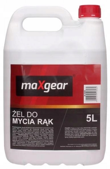 

Maxgear Żel Do Mycia Rąk 5 L