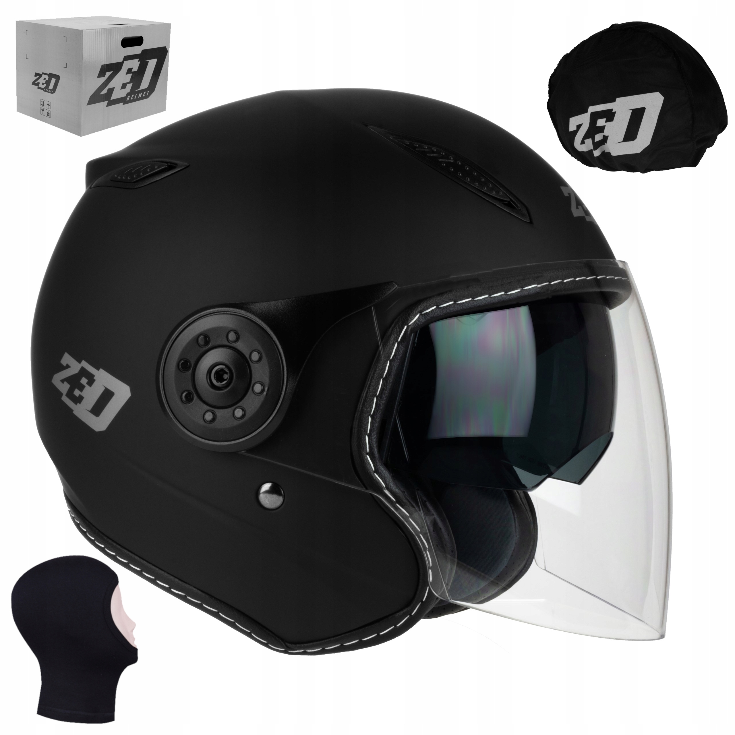 

Zed C5 Kask Motocyklowy Otwary Blenda Chopper XXL