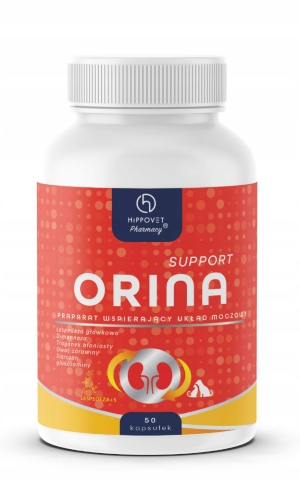 Hippovet Pharmacy Orina Support suplement urologiczny 50 kapsułek