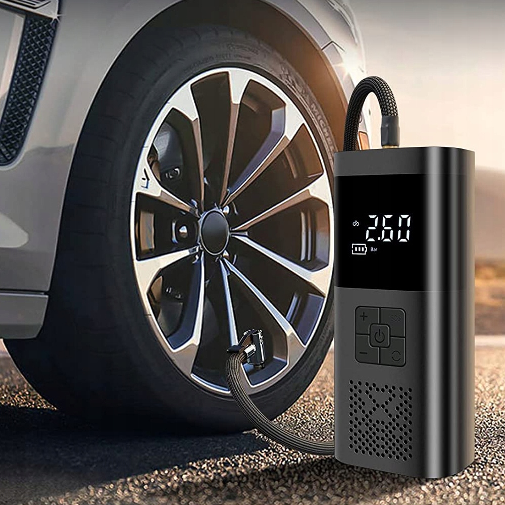 POMPKA ELEKTRYCZNA AUTO POMPKA ROWEROWA 150 PSI Marka bez marki