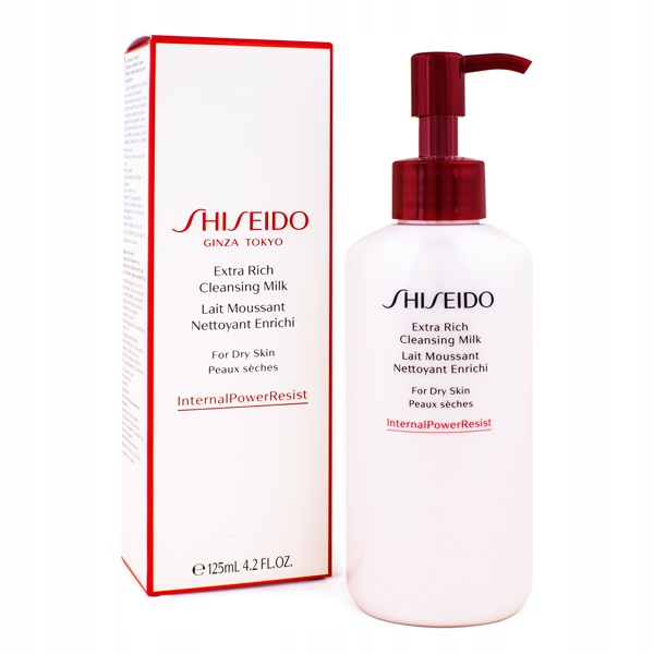 Shiseido Extra Rich Čisticí Mléko pro Suchou Pleť 125 ml