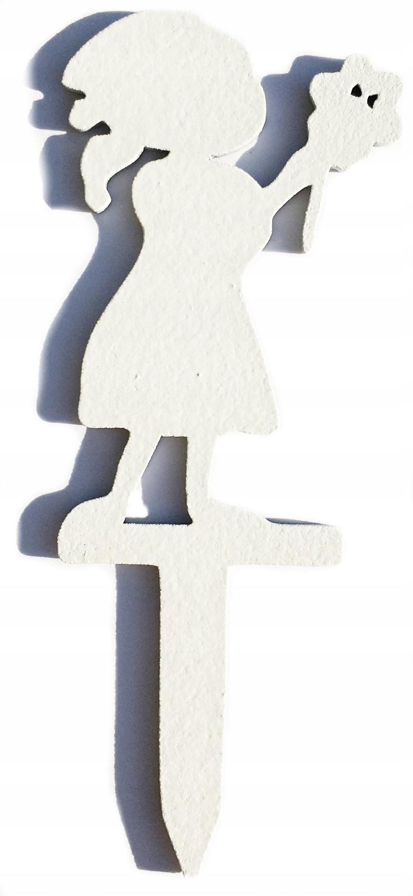 PIK DZIEWCZYNKA LAS W SZKLE DEKORACJA 8CM 10SZT